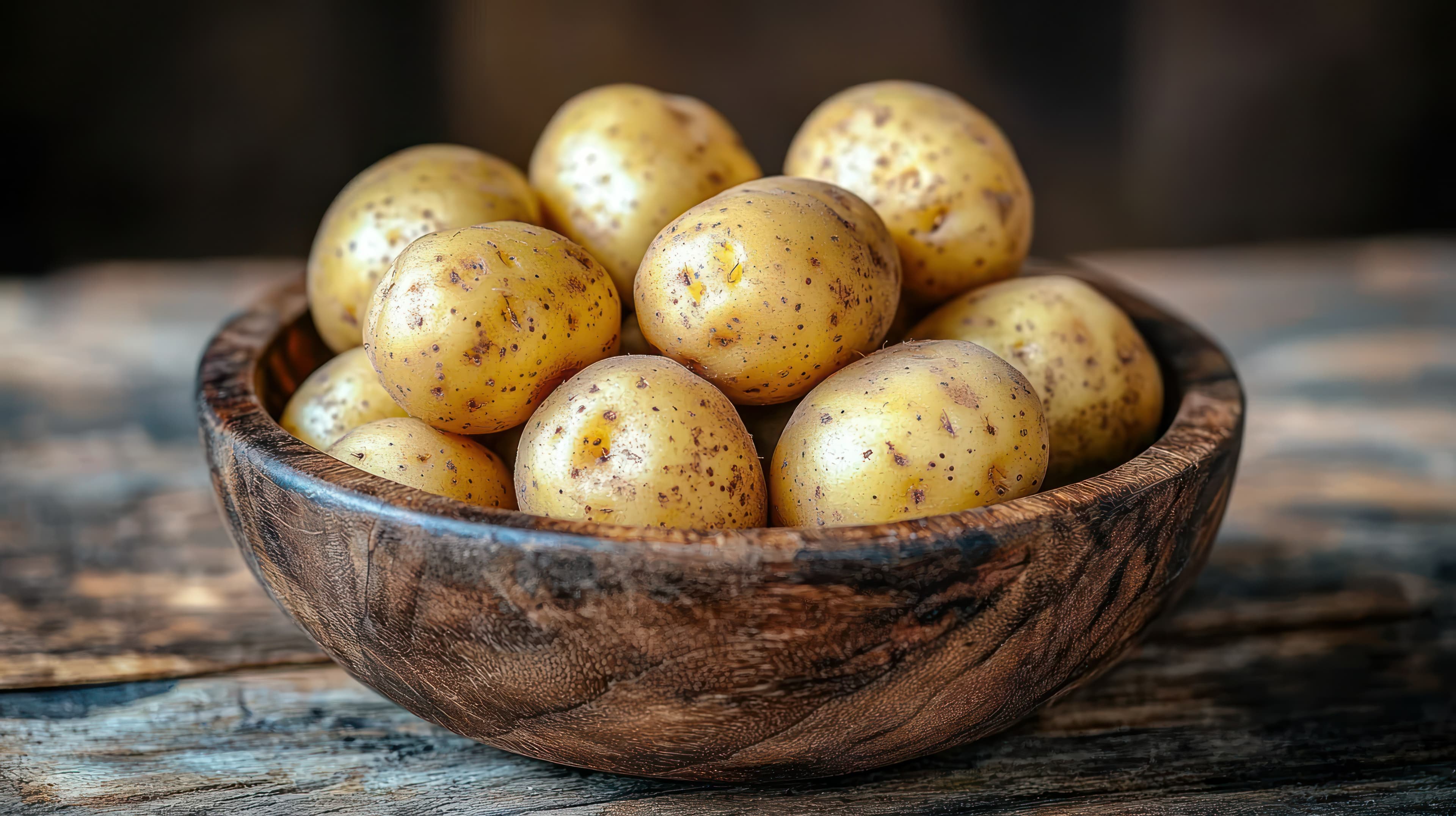 Schale Kartoffeln