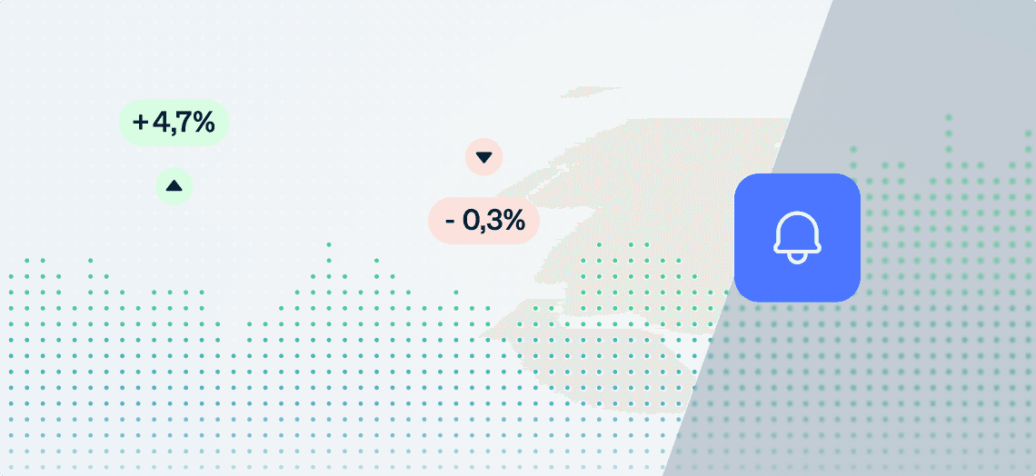 Grafik mit Prozentahlen